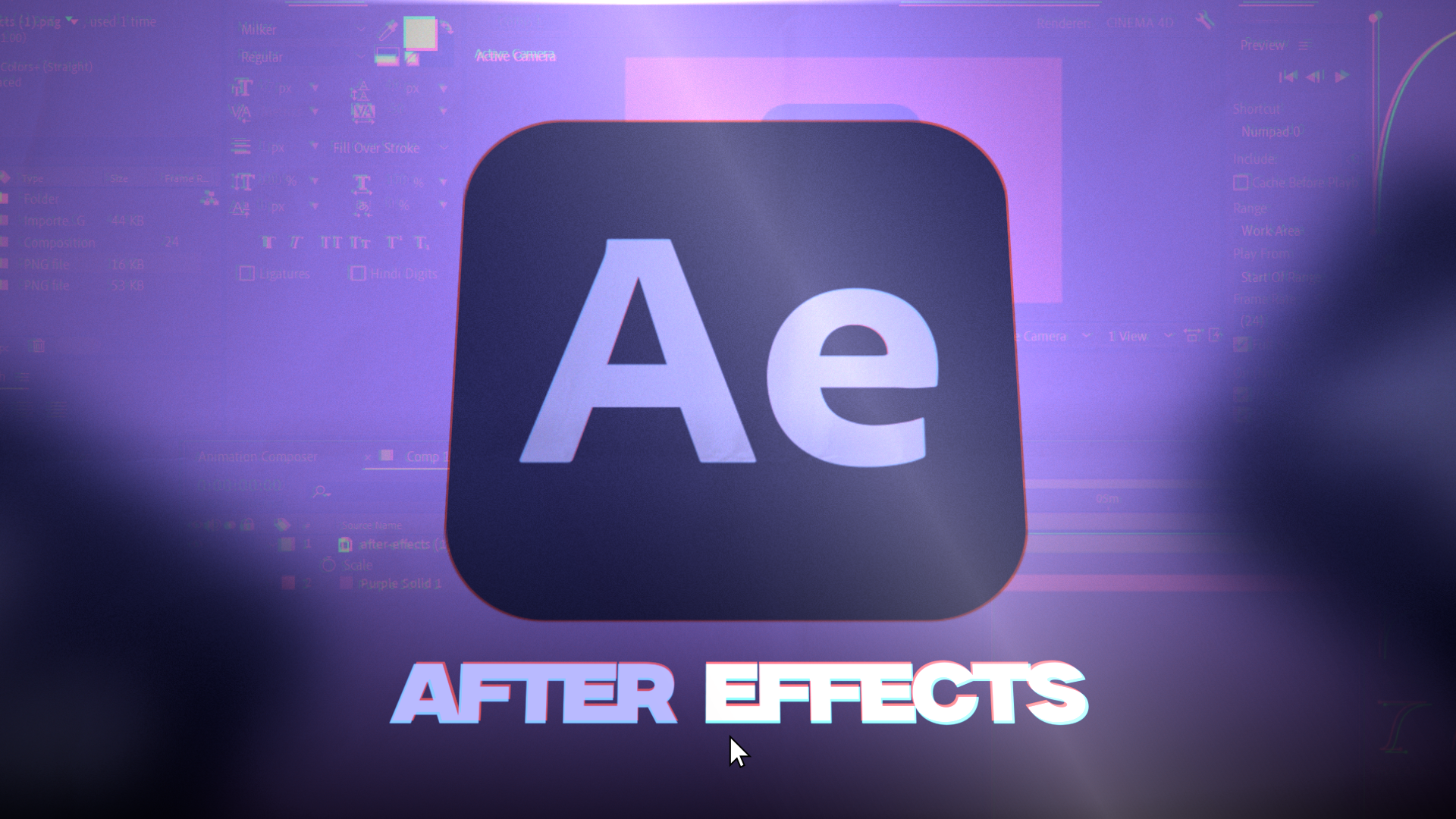 Capa do conteúdo After Effects e Premiere na Prática
